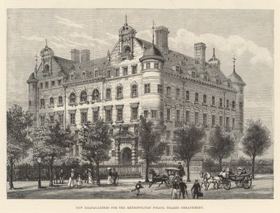 Nouveau siège de la police métropolitaine, Thames Embankment - Frank Watkins