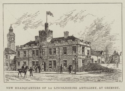 Nouveau quartier général de la 1ère artillerie du Lincolnshire, à Grimsby - Frank Watkins