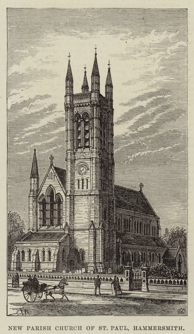Nouvelle église paroissiale de Saint-Paul, Hammersmith - Frank Watkins