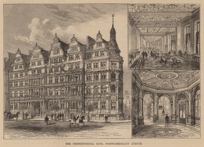Le Constitutional Club, Northumberland Avenue - Frank Watkins