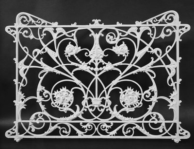 Section de balustrade de balcon de l