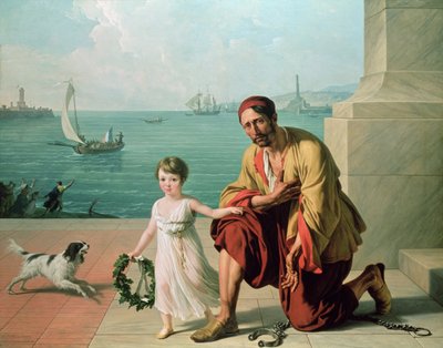 Allégorie représentant la libération des prisonniers français et italiens, 1806 - François André Vincent