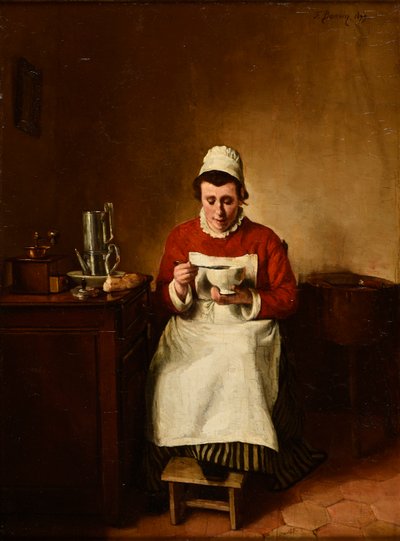Le déjeuner ou le bol de café - François Bonvin