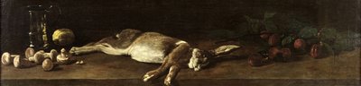 Nature morte avec un lièvre, 1863 - François Bonvin