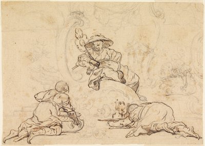 Dessins pour ornement Chinoiserie - François Boucher