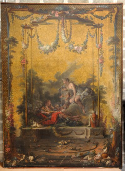François BOUCHER, Maurice JACQUES - CARTON DE TAPISSERIE. AURORE ET CEPHALE, GOB-21-001 - François Boucher