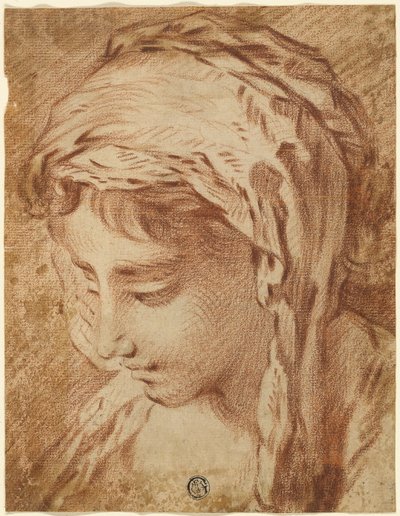 Tête de femme - François Boucher