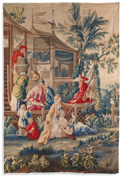 Tapisserie Louis XVI "aux Chinoiseries", Aubusson - François Boucher
