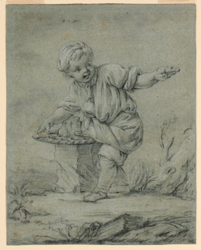 Le jeune vendeur - François Boucher