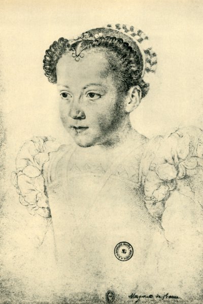 Marguerite de Valois, 1557, 1943 - François Clouet