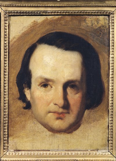 Étude pour un portrait de Victor Hugo vers 1836 - François Joseph Heim