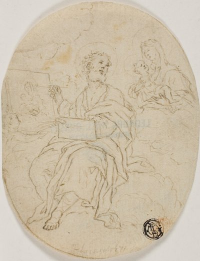 Saint Luc peignant la Vierge à l