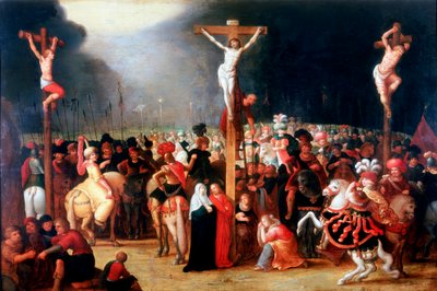 Christ sur la croix entre les deux voleurs - Frans Francken II