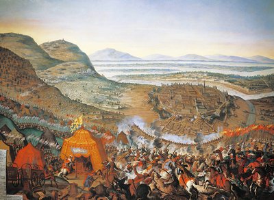 Autriche, Vienne, Siège des Turcs de Vienne le 16 juillet - Frans Geffels