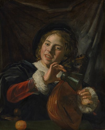 Garçon avec un Luth, vers 1625 - Frans Hals