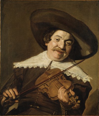 Daniel van Aken Jouant du Violon, vers 1640 - Frans Hals