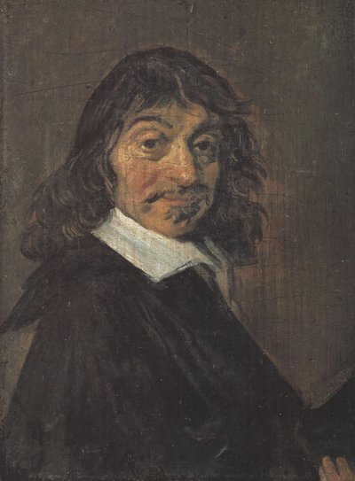 Danish: René Descartes (1596-1650) Portrait of René Descartes - Frans Hals