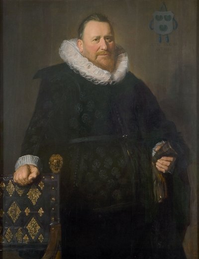 Portrait de Nicholaes Woutersz. van der Meer (1574-1637) - Frans Hals