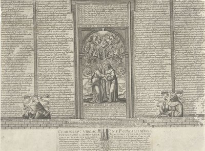 Christ et saint François près d
