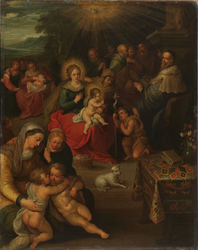 La sainte parenté - Frans II Francken