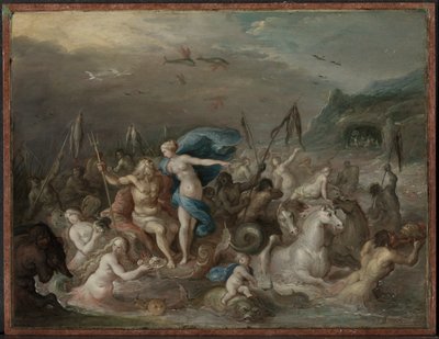 Le Triomphe de Neptune et Amphitrite - Frans II Francken