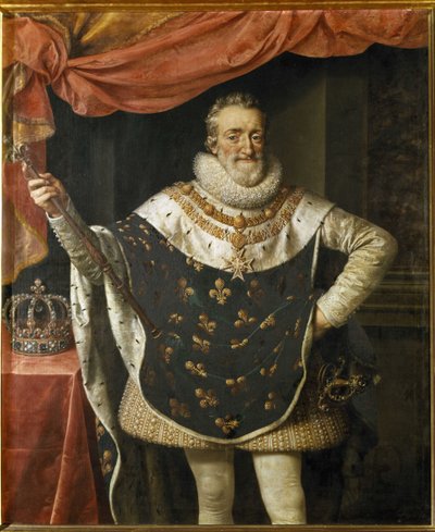 Portrait de Henri IV, roi de France - Frans II Pourbus