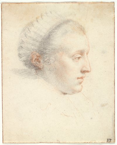 Portrait de profil d
