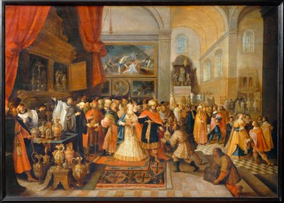 Salomon dans le trésor du temple - Frans II the Younger Francken