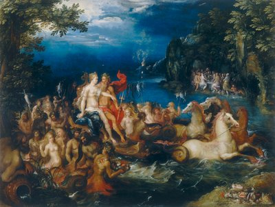 Triomphe de Neptune et Amphitrite - Frans II the Younger Francken