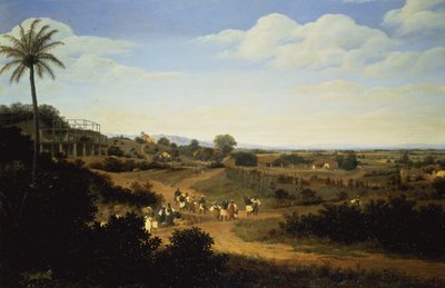 Vue panoramique au Brésil - Frans Post