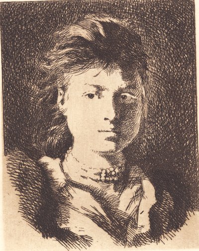 Tête inachevée d