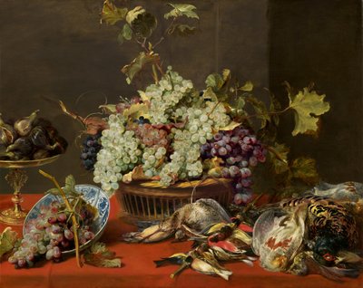 Nature morte avec raisins et gibier - Frans Snyders
