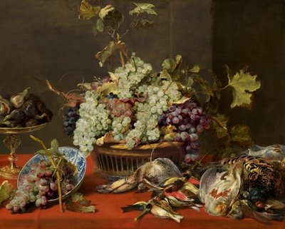 Nature morte avec raisins et gibier - Frans Snyders