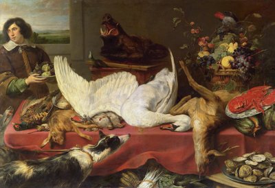 Nature morte au cygne - Frans Snyders