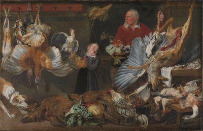 Une boutique de jeux - Frans Snyders or Snijders