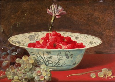 Fraises avec un œillet - Frans Snyders or Snijders