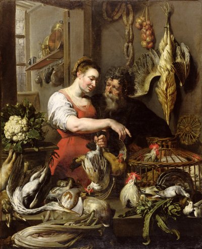 La boutique du volailler - Frans Snyders or Snijders