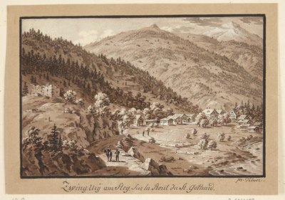 Vue suisse - Frans Xaver Triner