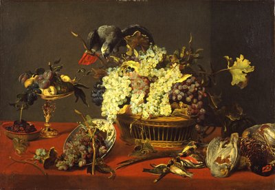Nature morte avec perroquet gris - Frans and workshop Snyders