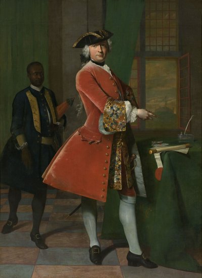 Portrait de Jan Pranger, 1742 - Frans van der Mijn