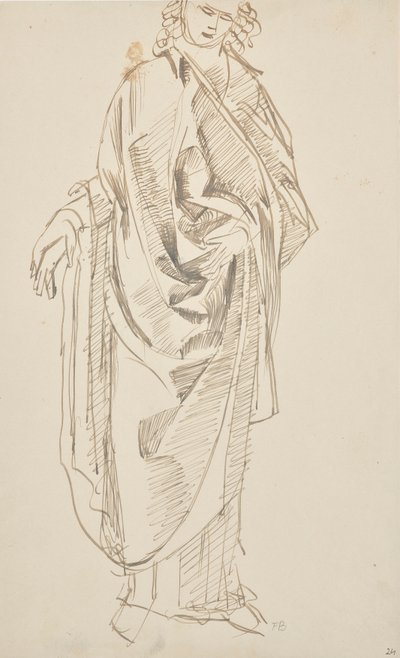Étude pour Saint Jean - Franz Barwig d. Ä.