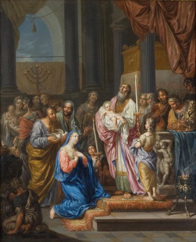 Offrande au temple - Franz Christoph Janneck
