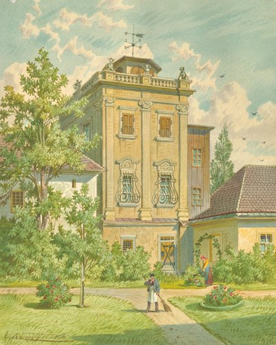 La vieille tour des chiens dans le 5e arrondissement de Vienne - Franz Gerasch