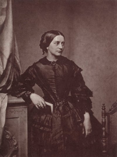 Clara Schumann, pianiste et compositrice allemande - Franz Hanfstaengl
