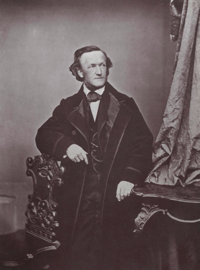 Richard Wagner, compositeur allemand, années 1860 - Franz Hanfstaengl
