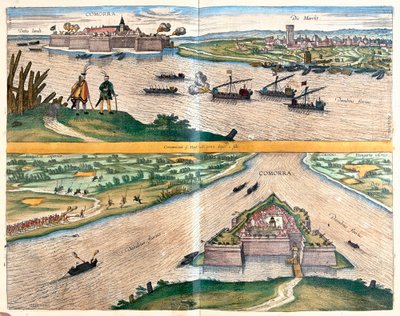 Forteresse de Komarno, Slovaquie - Franz Hogenberg