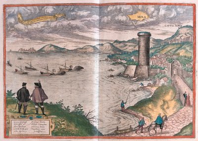 Gaeta ou Gaete, Italie (gravure) - Franz Hogenberg