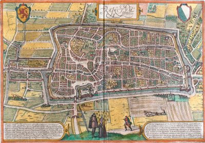 Plan de Maastricht, Pays-Bas - Franz Hogenberg