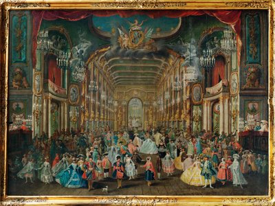 Bal costumé au Théâtre de la Résidence de Bonn ... - Franz Jakob Rousseau
