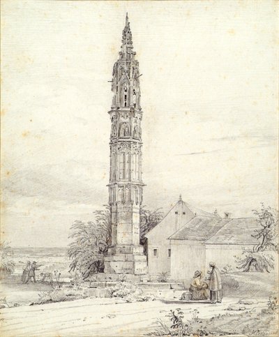 La "Lumière éternelle", la colonne de la peste, à Klosterneuburg - Franz Kletzinsky